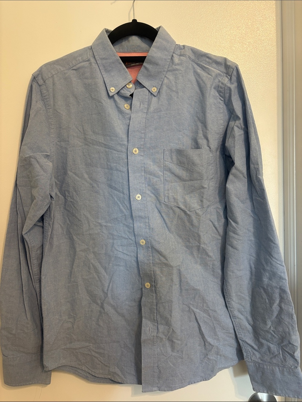 Ben Sherman Light Blue Button-Down Shirt